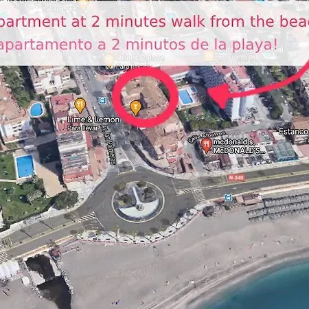 Benal With Sunny Terrace And Water Park Apartment